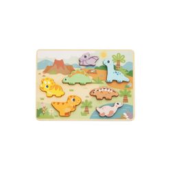 Dinó fa puzzle – fejlesztő kirakó dinoszauruszokkal
