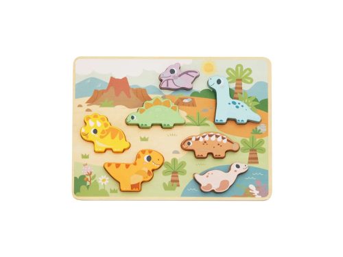 Dinó fa puzzle – fejlesztő kirakó dinoszauruszokkal