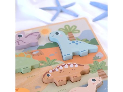 Dinó fa puzzle – fejlesztő kirakó dinoszauruszokkal