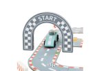 RACING GAME hordozható autóverseny játékkészlet