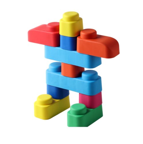 Puha építőkockák - 10 darabos