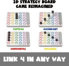 GiiKER Smart Four – 3D négy a sorban stratégiai játék