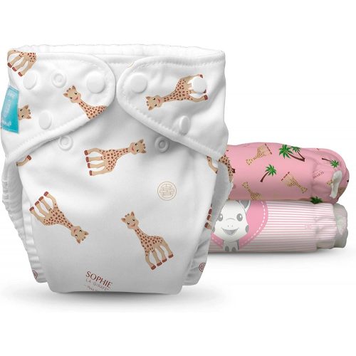 Charlie Banana újszülött zsebes pelenka csomag (3db/csomag), pink