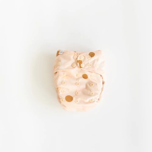 Bare and Boho egyméretes Soft Cover pelenkakülső, Blush shapes (4-18 kg)