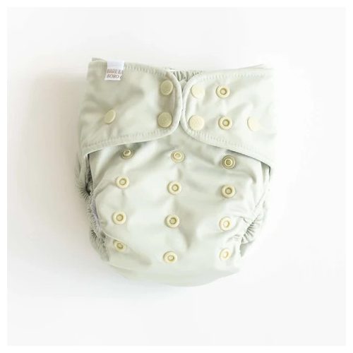 Bare and Boho egyméretes Soft Cover pelenkakülső, zöld (4-18 kg)