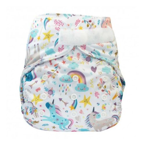 Blümchen újszülött PUL pelenkakülső 3-6 kg, unikornis
