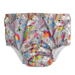 Babyland oldalt patentos mosható úszóbugyi, szívárvány