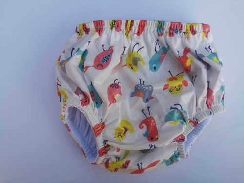 Babyland oldalt patentos mosható úszóbugyi, madárkák