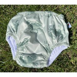   Babyland oldalt patentos mosható úszóbugyi, M méret, rák