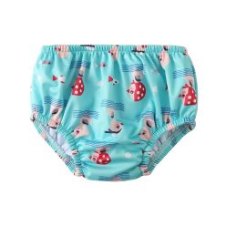   Babyland oldalt patentos mosható úszóbugyi, S, L, kiskacsa fürdik