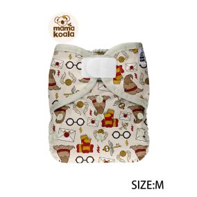   Mama Koala tépőzáras mosható pelenkakülső két méretben, Harry Potter