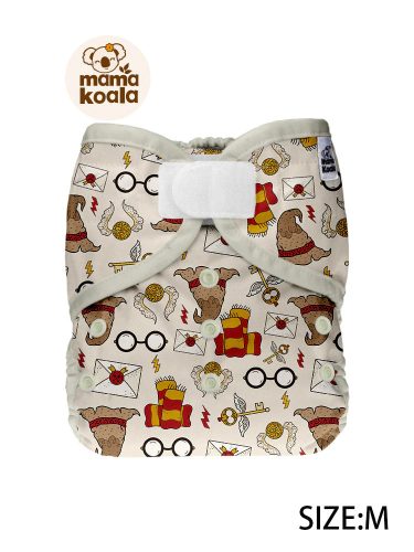 Mama Koala tépőzáras mosható pelenkakülső két méretben, Harry Potter