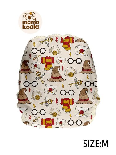 Mama Koala tépőzáras mosható pelenkakülső két méretben, Harry Potter