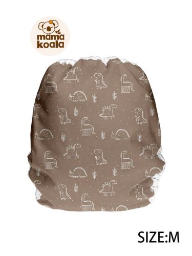 Mama Koala mosható pelenkakülső M méret, dino