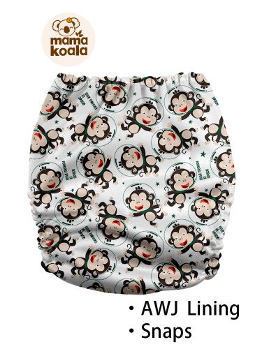 Mama Koala zsebes pelenka 3.0 AWJ, majom