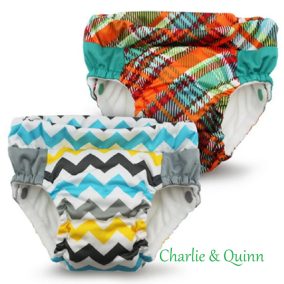   Lil Learnerz XSmall 2:1-ben leszoktató és úszópelenka - mini méret, 2 db/csomag