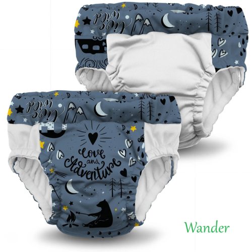 Lil Learnerz XSmall 2:1-ben leszoktató és úszópelenka - mini méret, 2 db/csomag