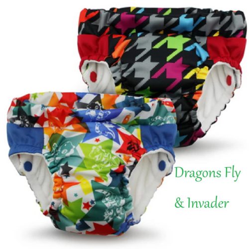 Lil Learnerz XSmall 2:1-ben leszoktató és úszópelenka - mini méret, 2 db/csomag