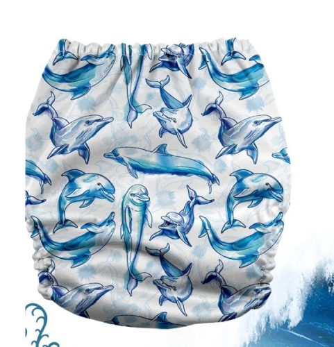 Mama Koala zsebes pelenka 3.0 AWJ, bálna