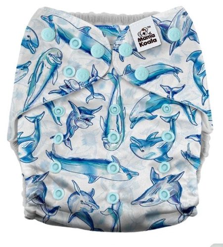Mama Koala zsebes pelenka 3.0 AWJ, bálna
