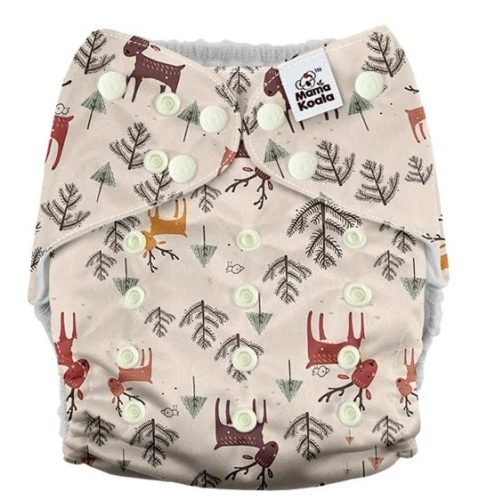 Mama Koala zsebes pelenka 3.0 AWJ, szarvas
