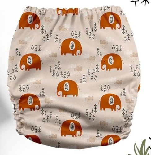 Mama Koala zsebes pelenka 3.0 AWJ, elefánt