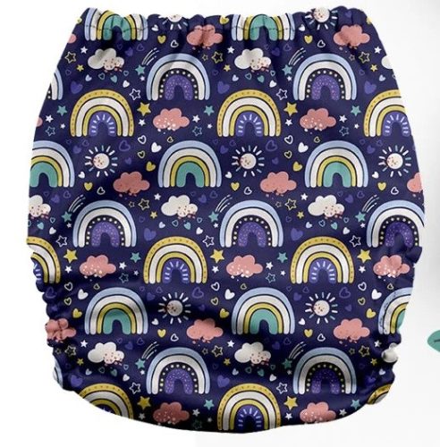 Mama Koala zsebes pelenka 3.0 AWJ, szivárvány