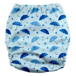 Mama Koala zsebes pelenka 3.0 AWJ, kék esernyő