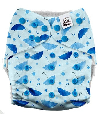 Mama Koala zsebes pelenka 3.0 AWJ, kék esernyő