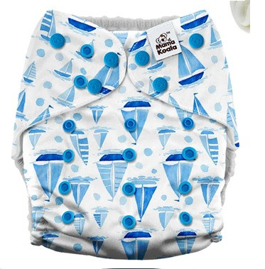 Mama Koala zsebes pelenka 3.0 AWJ, kék vitorlás