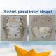 Mendiwell patentos csónakos mosható pelenka, fóka (S-es méret)