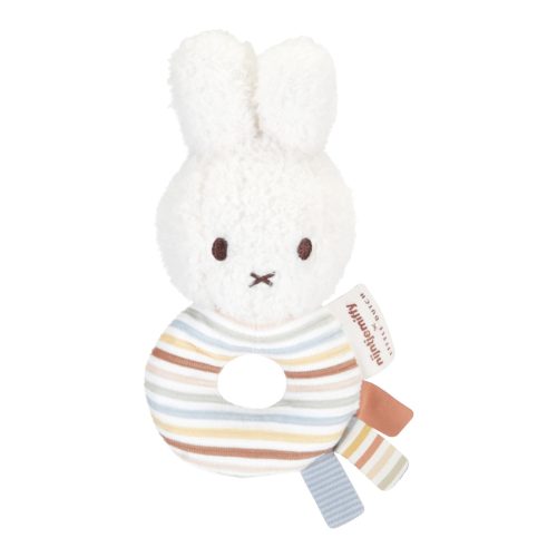 Little Dutch miffy plüss csörgő - csíkos