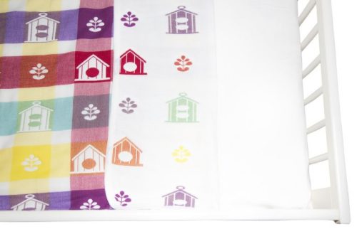 Kétoldalas pamut takaró