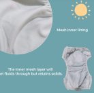 Kawaii baby úszópelenka, többméretes