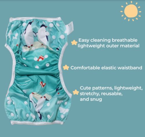 Kawaii baby úszópelenka, többméretes