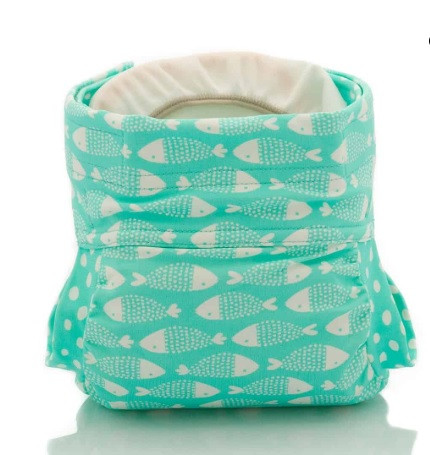 Culla di Teby Soft Touch csónakos  pelenka - halacskás (L méret)