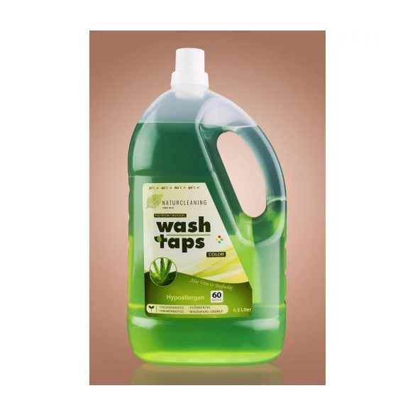 Naturcleaning Teafa-aloe hipoallergén mosógél, több kiszerelésben (Wash Taps)