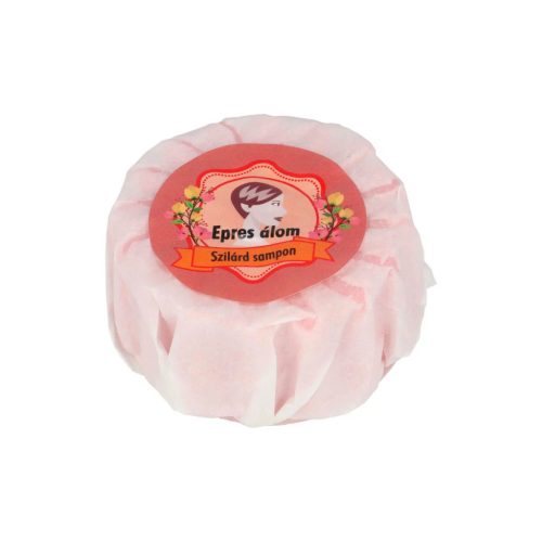 Mosómami szilárd sampon - Epres álom, 72 g