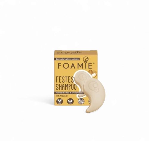Foamie Kiss Me Argan szilárd sampon, utazó méret, 20 g