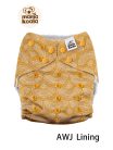 Mama Koala zsebes pelenka 3.0 AWJ, legyező