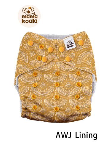 Mama Koala zsebes pelenka 3.0 AWJ, legyező
