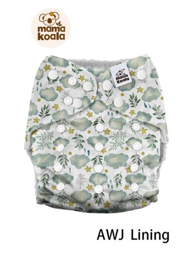 Mama Koala zsebes pelenka 3.0 AWJ, felhő