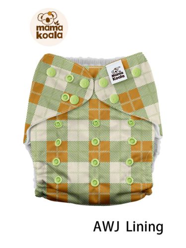 Mama Koala zsebes pelenka 3.0 AWJ, kockás