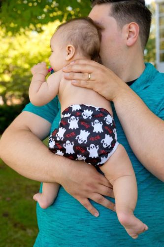 Kawaii baby pelenkakülső - virág