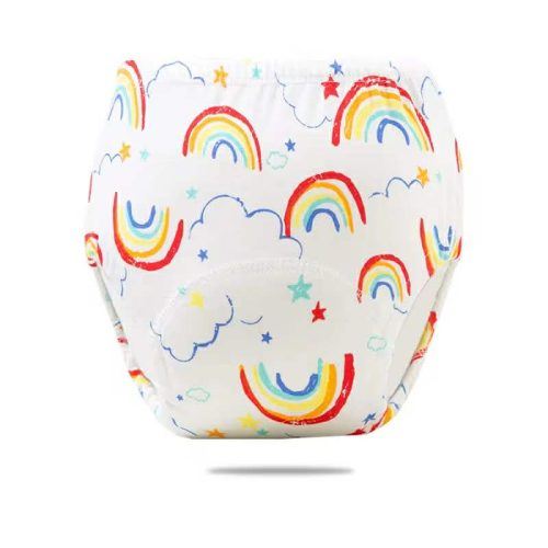 Leszoktató bugyi, szivárvány - 90es méret
