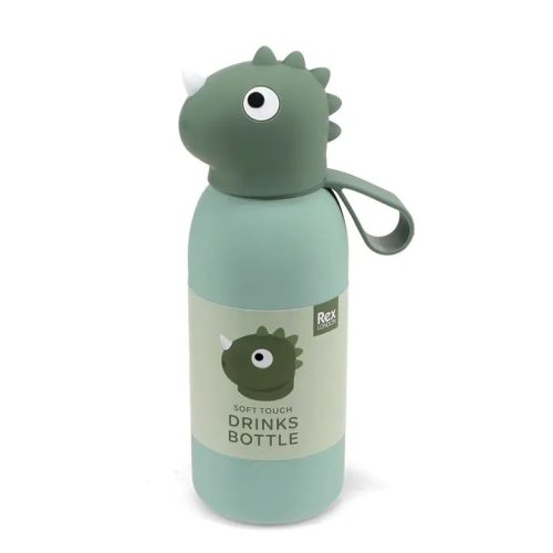 Rex London T-Rex dinoszauruszos rozsdamentes acél kulacs, 350 ml