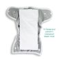 Thirsties Duo Hemp prefold, 2 méretben