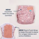 Totsbots Bamboozle pelenkakülső, shoreline (3-as méret) - utolsó darab