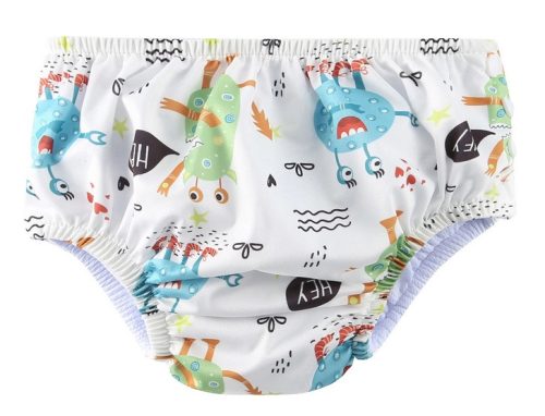 Babyland oldalt patentos úszóbugyi, M méret, szörnyecske